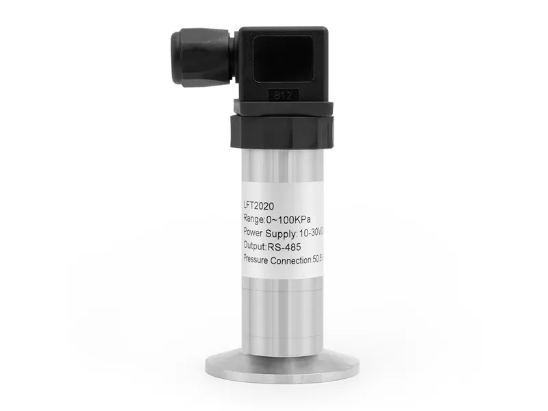 Transmetteur de pression à film plat sanitaire de type pince lft2020 fabricants