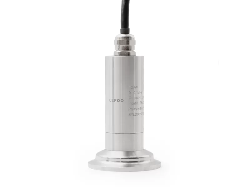 Transmetteur de pression à film plat sanitaire de type pince lft2020 fournisseur de gros
